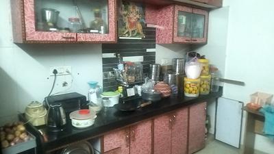 Kitchen Image of 1200 Sq.ft 3 BHK Duplex for rent in Narayan Gardens, New Alkapuri Vadodara for Rs. 50000