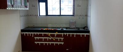 Kitchen Image of 1400 Sq.ft 3 BHK Apartment / Flat for rent in Khushbu Soham Residency Building B And C, Pimple Saudagar Pune for Rs. 30000
