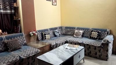 Living Room Image of 1250 Sq.ft 3 BHK Apartment / Flat for sale in Sudama Nagar Indore for Rs. 5500000