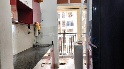 Kitchen Image of 600 Sq.ft 1 BHK Apartment / Flat for sale in M D Madhuban CHS, Dahisar East Mumbai for Rs. 7500000