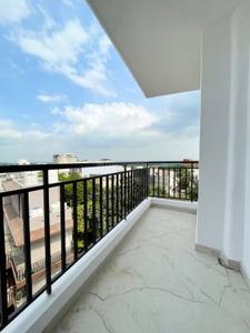 Balcony Image of 708 Sq.ft 1 BHK Builder Floor for rent in Saket New Delhi for Rs. 19000