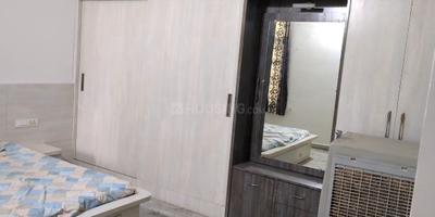 Bedroom Image of 1350 Sq.ft 2 BHK Builder Floor for rent in Hiran Magri Udaipur for Rs. 17500