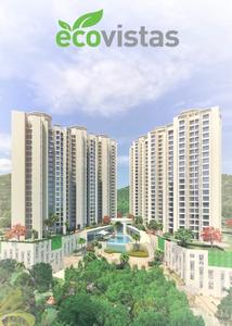 Image of 710 Sq.ft 1 BHK Apartment / Flat for rent in Bharat Ecovistas, Shilphata, Thane for Rs. 19000