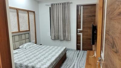 Bedroom Image of 1600 Sq.ft 2 BHK Builder Floor for rent in Kanakpura Jaipur for Rs. 25000