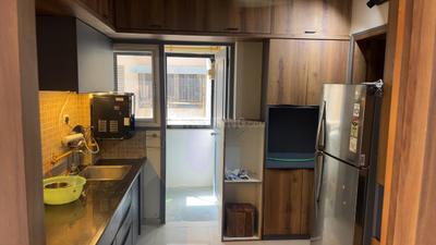 Kitchen Image of 3000 Sq.ft 4 BHK Penthouse for rent in Pacifica Reflections, Vaishno Devi Circle Ahmedabad for Rs. 110000