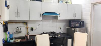 Kitchen Image of 1200 Sq.ft 3 BHK Builder Floor for rent in Safdarjung Enclave New Delhi for Rs. 75000