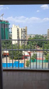 Balcony Image of 1200 Sq.ft 2 BHK Apartment / Flat for rent in MSR Queenstown, Chinchwad Pune for Rs. 33000
