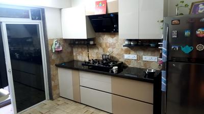 Kitchen Image of 1550 Sq.ft 3 BHK Apartment / Flat for sale in Tanna Heights, Kandivali West Mumbai for Rs. 40000000