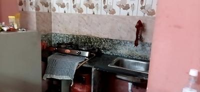 Kitchen Image of 670 Sq.ft 2 BHK Builder Floor for sale in Aurobindo Park Kolkata for Rs. 3100000