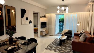 Living Room Image of 1350 Sq.ft 3 BHK Apartment / Flat for sale in Godrej Aqua Vista, Mundhwa Pune for Rs. 13800000
