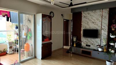 Living Room Image of 990 Sq.ft 2 BHK Apartment / Flat for sale in VTP Cygnus Building T11, Manjari Khurd Pune for Rs. 7500000