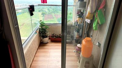 Balcony Image of 990 Sq.ft 2 BHK Apartment / Flat for sale in VTP Cygnus Building T11, Manjari Khurd Pune for Rs. 7500000