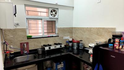 Kitchen Image of 645 Sq.ft 1 BHK Apartment / Flat for rent in Kumar Vtp Cygnus Nation R1 Tower 7, Manjari Khurd Pune for Rs. 18000