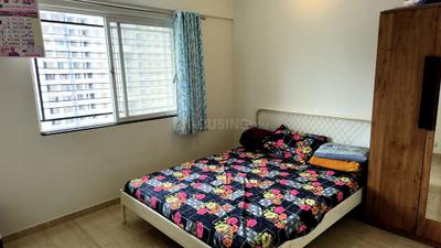 Bedroom Image of 645 Sq.ft 1 BHK Apartment / Flat for rent in Kumar Vtp Cygnus Nation R1 Tower 7, Manjari Khurd Pune for Rs. 18000