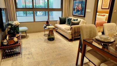 Living Room Image of 1000 Sq.ft 2 BHK Apartment / Flat for sale in Piramal Vaikunth , Thane West Thane for Rs. 15500000
