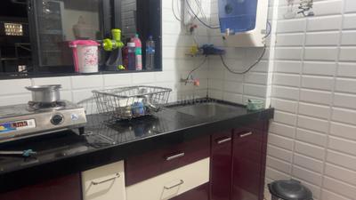 Kitchen Image of 680 Sq.ft 1 BHK Apartment / Flat for sale in Kalwa Thane for Rs. 7800000