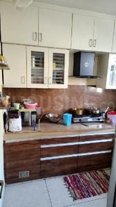 Kitchen Image of 1081 Sq.ft 2 BHK Apartment / Flat for sale in Viraj Kamal Apartment, Arjun Nagar Jaipur for Rs. 6500000