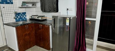 Kitchen Image of 400 Sq.ft 1 RK Apartment / Flat for rent in Whitefield Bengaluru for Rs. 20000