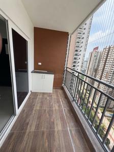 Balcony Image of 2020 Sq.ft 3 BHK Apartment / Flat for rent in Rajapushpa Provincia, Narsingi Hyderabad for Rs. 80000