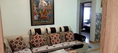 Living Room Image of 490 Sq.ft 2 BHK Apartment / Flat for sale in Madhapar Rajkot for Rs. 3351000