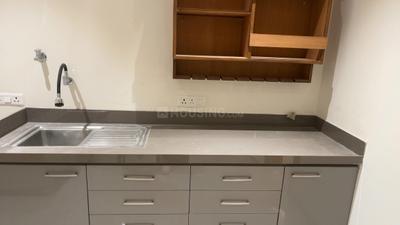 Kitchen Image of 600 Sq.ft 1 BHK Apartment / Flat for rent in Vijay Nagar Indore for Rs. 22500