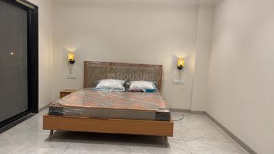 Bedroom Image of 600 Sq.ft 1 BHK Apartment / Flat for rent in Vijay Nagar Indore for Rs. 22500
