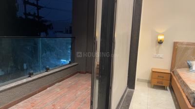 Balcony Image of 600 Sq.ft 1 BHK Apartment / Flat for rent in Vijay Nagar Indore for Rs. 22500