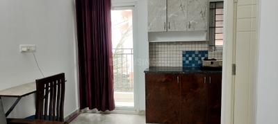 Living Room Image of 600 Sq.ft 1 BHK Apartment / Flat for rent in Whitefield Bengaluru for Rs. 21500