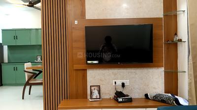 Living Room Image of 1550 Sq.ft 3 BHK Apartment / Flat for rent in Adani Amogha, Shantigram Ahmedabad for Rs. 53000