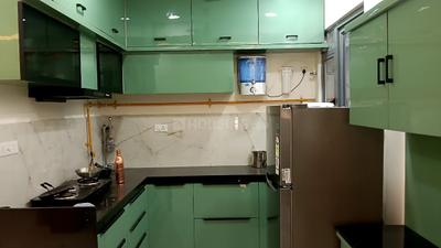 Kitchen Image of 1550 Sq.ft 3 BHK Apartment / Flat for rent in Adani Amogha, Shantigram Ahmedabad for Rs. 53000