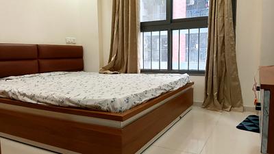 Bedroom Image of 1550 Sq.ft 3 BHK Apartment / Flat for rent in Adani Amogha, Shantigram Ahmedabad for Rs. 53000