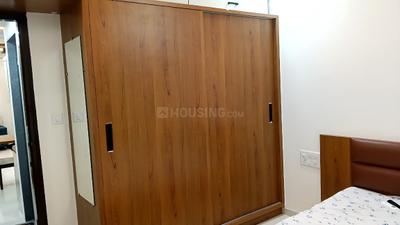 Bedroom Image of 1550 Sq.ft 3 BHK Apartment / Flat for rent in Adani Amogha, Shantigram Ahmedabad for Rs. 53000