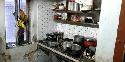 Kitchen Image of 161 Sq.ft 1 RK Apartment / Flat for sale in Kapodra Surat for Rs. 800000