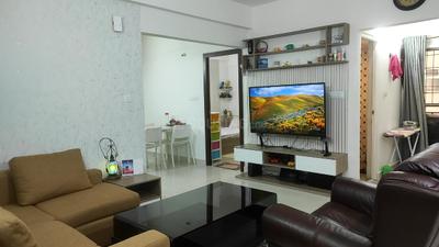 Living Room Image of 1080 Sq.ft 2 BHK Apartment / Flat for sale in Sowparnika Columns, Thirumalashettyhally Bengaluru for Rs. 10000000