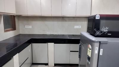 Kitchen Image of 780 Sq.ft 2 BHK Builder Floor for rent in Aez Aloha, Sector 57 Gurgaon for Rs. 41000