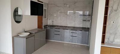Kitchen Image of 900 Sq.ft 3 BHK Apartment / Flat for rent in Gotri Vadodara for Rs. 25000