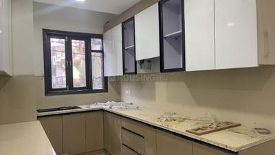 Kitchen Image of 1500 Sq.ft 4 BHK Builder Floor for sale in Khanpur New Delhi for Rs. 13200000