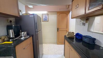 Kitchen Image of 450 Sq.ft 1 BHK Apartment / Flat for rent in Kaustubh Usha Colony CHS, Malad West Mumbai for Rs. 38000