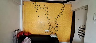 Living Room Image of 650 Sq.ft 1 BHK Apartment / Flat for rent in Kopar Khairane Navi Mumbai for Rs. 34000