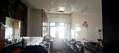 Kitchen Image of 650 Sq.ft 1 BHK Apartment / Flat for rent in Kopar Khairane Navi Mumbai for Rs. 34000