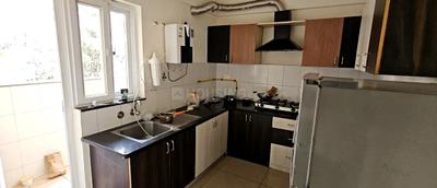 Kitchen Image of 1380 Sq.ft 3 BHK Apartment / Flat for rent in SNN Raj Serenity Phase 2, Akshayanagar Bengaluru for Rs. 46000