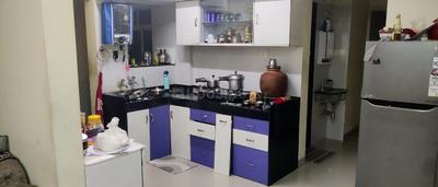 Kitchen Image of 724 Sq.ft 2 BHK Apartment / Flat for sale in Ambegaon Budruk Pune for Rs. 6000000