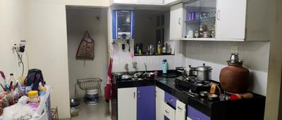 Kitchen Image of 724 Sq.ft 2 BHK Apartment / Flat for sale in Ambegaon Budruk Pune for Rs. 6000000