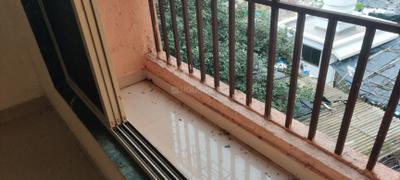 Balcony Image of 500 Sq.ft 1 BHK Apartment / Flat for rent in Rabale Navi Mumbai for Rs. 13500