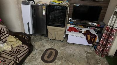 Living Room Image of 500 Sq.ft 1 BHK Independent House for rent in New Rani Bagh Indore for Rs. 12000