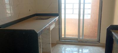Kitchen Image of 680 Sq.ft 1 BHK Apartment / Flat for sale in DSS Mahavir Kalpavruksha Wing J Phase 2, Kasarvadavali Thane for Rs. 7700000