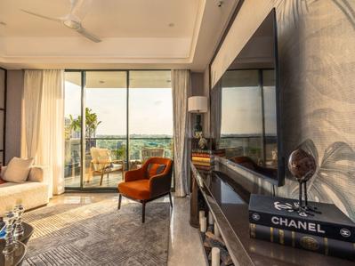 Bedroom Image of 1350 Sq.ft 2.5 BHK Apartment / Flat for sale in Eldeco Skywalk, Madiyava Lucknow for Rs. 9400000