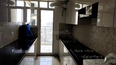 Kitchen Image of 1400 Sq.ft 2 BHK Apartment / Flat for rent in Godrej Woods, Sector 43 Noida for Rs. 66500