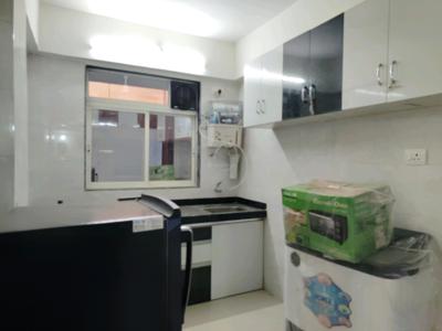 Kitchen Image of 580 Sq.ft 1 BHK Apartment / Flat for rent in Thakur Galaxy, Boisar Mumbai for Rs. 13000