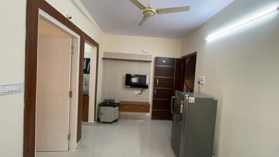 Living Room Image of 652 Sq.ft 1 BHK Apartment / Flat for rent in BTM Layout Bengaluru for Rs. 33499